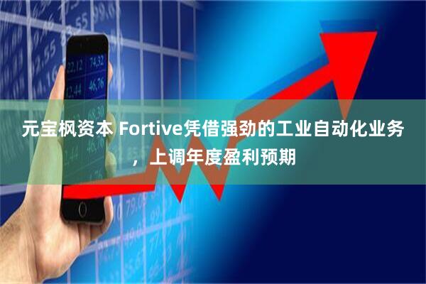 元宝枫资本 Fortive凭借强劲的工业自动化业务，上调年度盈利预期