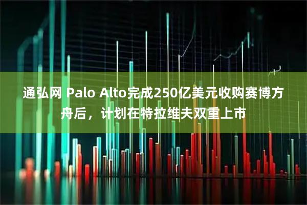 通弘网 Palo Alto完成250亿美元收购赛博方舟后，计划在特拉维夫双重上市